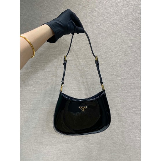 Cleo patent leather shoulder bag 1BC169