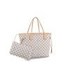 Louis Vuitton Damier Azur Neverfull MM N41361 Beige