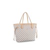 Louis Vuitton Damier Azur Neverfull MM N41361 Beige
