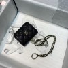 C-C Flap Coin Purse With Chain AP2119