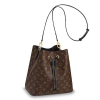 Louis Vuitton Monogram Neonoe M44020 Black