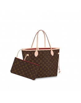 Louis Vuitton Neverfull MM Monogram M41177 Red