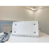 Louis Vuitton Carmel Hobo Monogram Mahina M57572 White