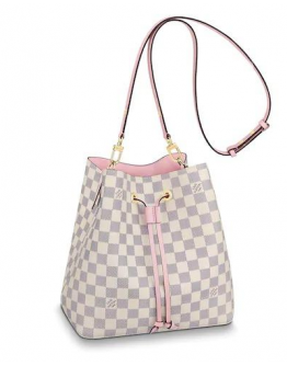 Louis Vuitton Neonoe Damier Azur N40152 Pink