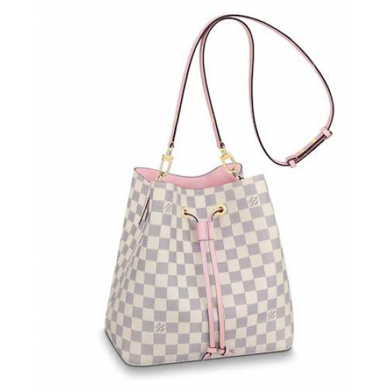Louis Vuitton Neonoe Damier Azur N40152 Pink