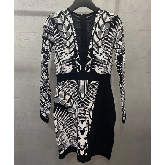 Balmain Women's Knit Dress Black