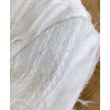 Balmain Women's Mesh Stitching Jacket White