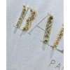 Balmain Women's Rhinestone Logo T-shirt