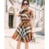 Burberry Women's Checked Umbrella Dress
