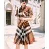 Burberry Women's Checked Umbrella Dress