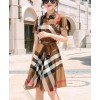 Burberry Women's Checked Umbrella Dress