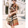 Burberry Women's Checked Umbrella Dress