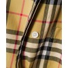 Burberry Women's Vintage Check Cotton Tie-waist Shirt Dress Yellow