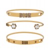 Dior Dio(r)evolution Bracelet Set Golden (3 Pieces)