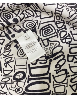 Dior Women's Printed Dress Black