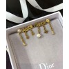 Dior J Adior Earrings Golden