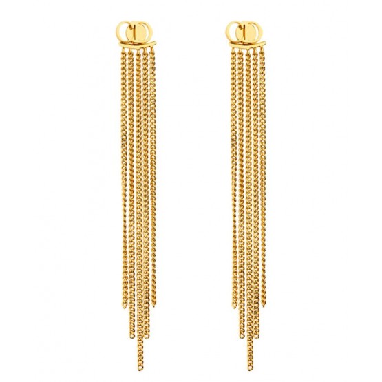 Dior Danseuse Etoile earrings Golden