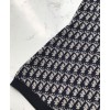 Dior Women's  Jacquard Knitted T-shirt Black
