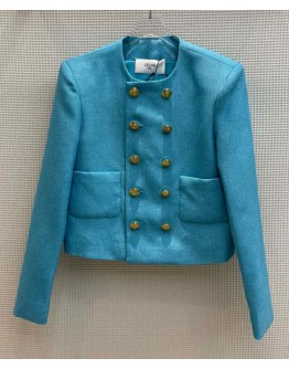 Celine Women's Double Breasted Coat