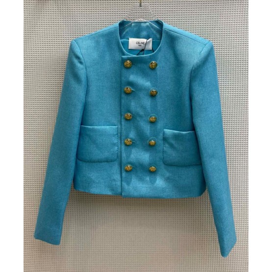 Celine Women's Double Breasted Coat