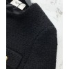Celine Women's Woolen Coat Black