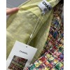 C-C Women's Colorful Tweed Dress Polychrome
