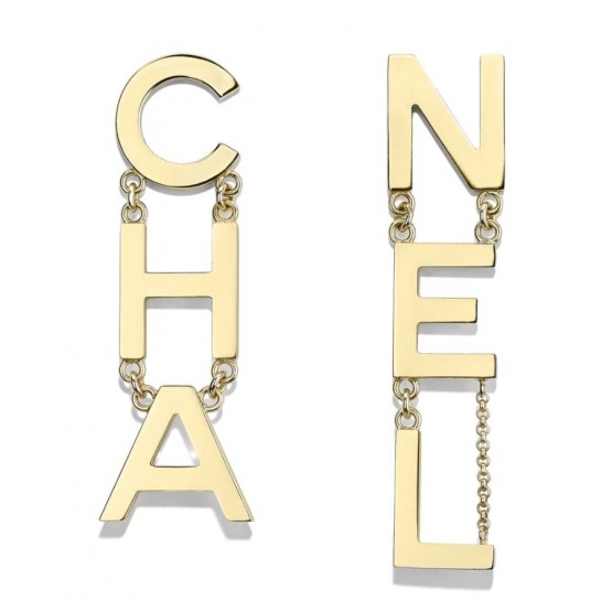 C-C Earrings AB1441 Golden