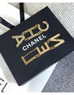 C-C Earrings AB1441 Golden