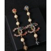 C-C Earrings AB1562 White