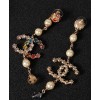 C-C Earrings AB1562 White
