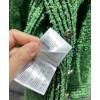 C-C Women's Tweed Coat Green