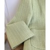 C-C Women's Tweed Jacket Green