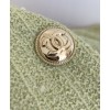 C-C Women's Tweed Jacket Green