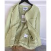 C-C Women's Tweed Jacket Green