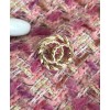 C-C Women's Tweed Jacket Pink