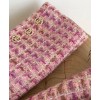 C-C Women's Tweed Jacket Pink