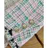 C-C Women's Tweed Jacket Pink