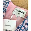 C-C Women's Tweed Jacket Purple