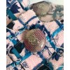 C-C Women's Tweed Jacket Purple