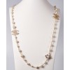C-C Necklace AB0636 Golden
