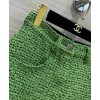 C-C Women's Tweed Shorts Green