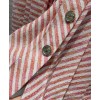 C-C Women's Tweed Striped Skirt Pink