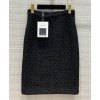 C-C Women's Tweed Skirt Black