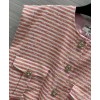 C-C Women's Tweed Vest Pink
