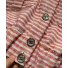 C-C Women's Tweed Vest Pink