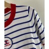 C-C Women's Striped Knitted T-shirt