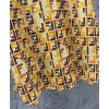 Fendi Women's Silk Print Dress Yellow
