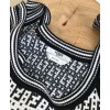 Fendi Women's Logo Jacquard Dress Black
