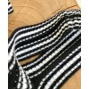 Fendi Women's Logo Jacquard Dress Black
