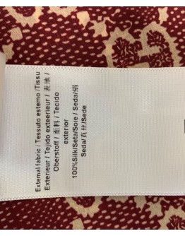 Gucci Women's Silk Print Dress Red